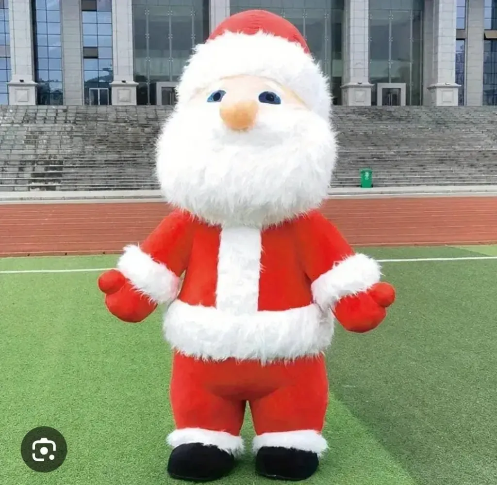 Santa Close Inflatable Mascot