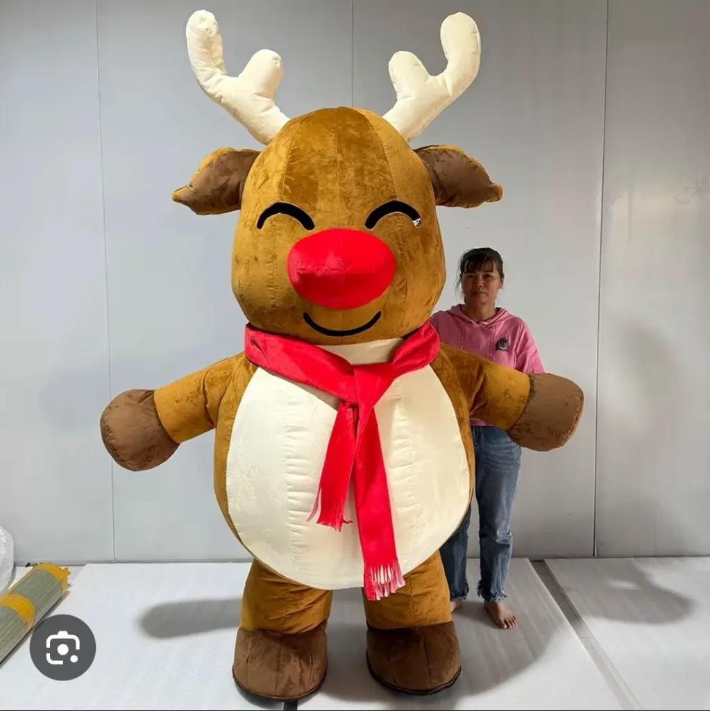 REINDEER IFLATABLE MASCOT
